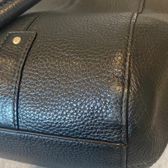 Kate Spade Black Pebbled Leather Tote - Picture 9 of 12